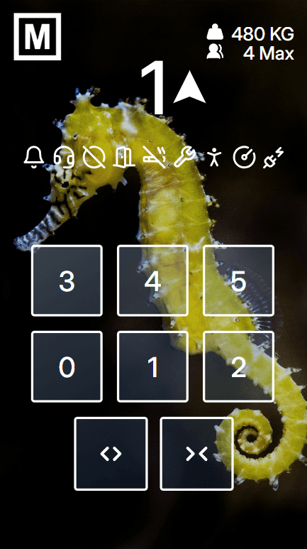 Aquarius Touch Display